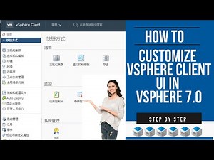 How to Customize the vSphere client (HTML5) UI in vSphere 7