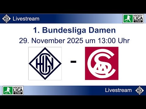HGN.Live - HGN vs. MSC - 1. Bundesliga Damen - 29.11.2025 - 13:00 Uhr