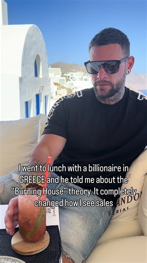 A millionaire once explained to me something called the Burning House theory. He asked me: “If you saw someone trapped inside a burning house, you wouldn’t politely respect their comfort right? You wouldn’t say, ‘Take your time.’ You wouldn’t walk away because you didn’t want to be annoying.” Then he asked me: “Would you let them stay there just because they don’t feel ready to leave?” He continued: “When someone is in real danger, urgency is not manipulation. It’s responsibility.” And then he s
