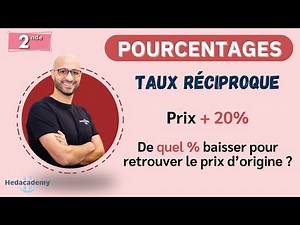 PERCENTAGES - Reciprocal rate - 2nd