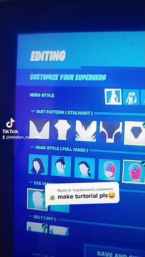 FORTNITE | How to make the naked skin
