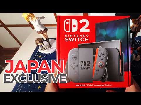 Japan's RAREST Nintendo Switch 2 | Unboxing