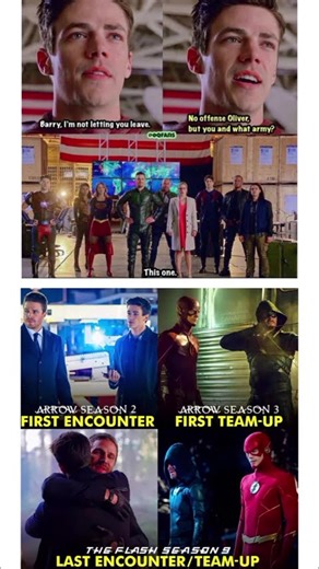 From Rivals to Legends Flash & Arrow Journey (First Meet to FinalTeam-Up)#shorts #memes#harrypotter