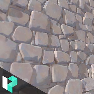 Levelup.Digital - Stylized Castle Wall in ZBrush and Designer