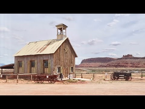 The Road to Moab on Travel Day Thru Scenic Utah - Small Old West Towns & Amazing Desert Views