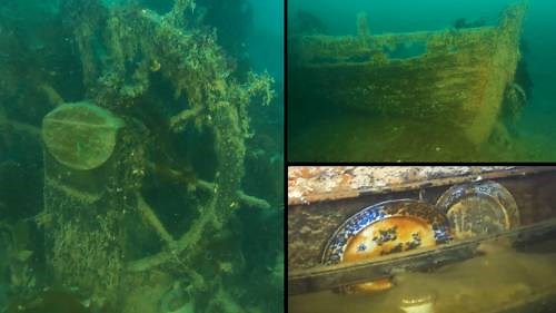 Franklin Expedition artifacts perfectly preserved in new video from sunken HMS Terror