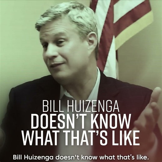 Bill Huizenga: NOT FOR US
