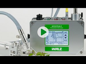 Introduction of the MINI-PAM-II Chlorophyll Fluorometer