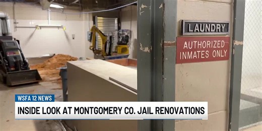 Inside look at Montgomery County Jail renovations