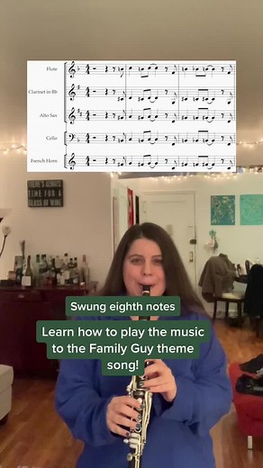 Learn to Play the Family Guy Theme Song on Clarinet