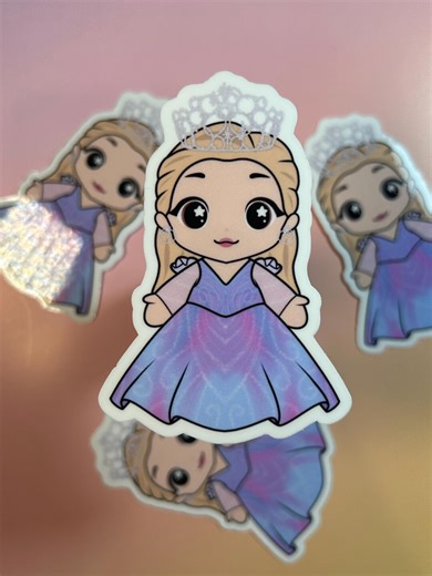 Good Witch Sticker – Cute Chibi Magic Girl Vinyl Decal – Waterproof Laminated Laptop Sticker - Etsy