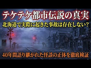 テケテケ都市伝説の真実｜北海道で実際に起きた事故は存在しない？40年間語り継がれた怪談の正体を徹底検証