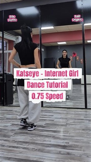 Katseye - Internet Girl Dance Tutorial 0.75X #katseye #internetgirl #dance #tutorial #shorts #fyp
