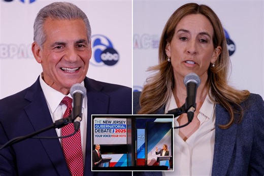 Final New Jersey governor debate live updates: Political experts grade Ciattarelli and Sherrill’s fiery debate