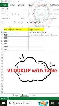 VLOOKUP with Table Name in Excel 🔥 | Use Name Manager (No Manual Selection!) #excel