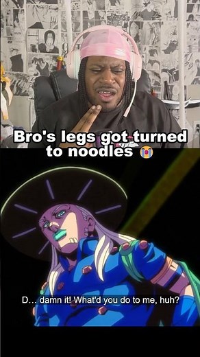 Gyro’s Balls Do WHAT?! 😭 #steelballrun #jjba #anime