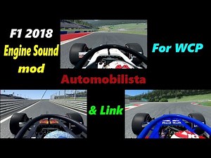 PC Automobilista : F1 2018 Engine Sounds mod, for WCP