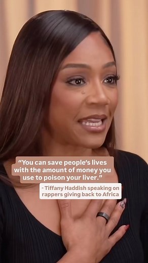 REVOLT on Instagram: "Tiffany Haddish was talking that real after her trip to Africa 🇿🇦 In her interview with REVOLT for TIFFANY HADDISH GOES OFF, she opened up about how powerful it was to visit the motherland as a Black woman. She also dropped some gems for the rappers on “being rich” in the process👀 The series premiers Thursday, November 13 on Peacock."