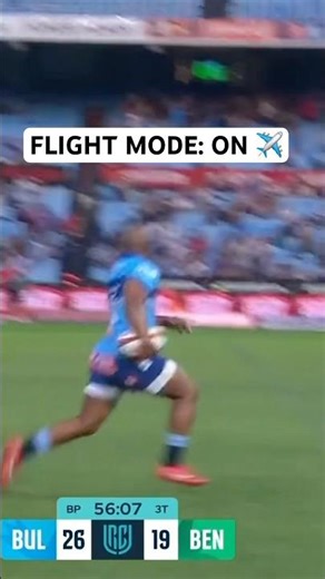 Stedman Gans opened the door. Sergeal Petersen took flight 😮‍💨⚡#URC