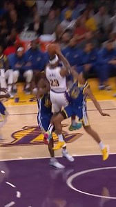 Take a look back at LeBron James' INSANE overhead dime to Danny Green during the 2019 preseason! 👀 | NBA