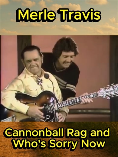 Cannonball Rag and Who's Sorry Now by Merle Travis Merle Travis was in a league of his own. From the lightning-fast ‘Cannonball Rag’ to the smooth swing of ‘Who’s Sorry Now,’ he could make six strings sound like a whole band. Pure guitar magic from a true country pioneer. | This is Country Music