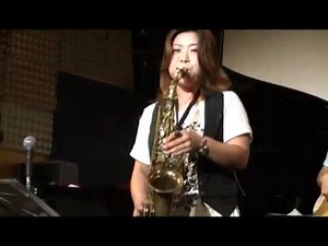 サックスで「駅」by 堤智恵子