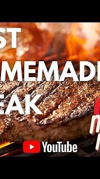 How to make the BEST Homemade Steak ⏰ One Minute Recipe