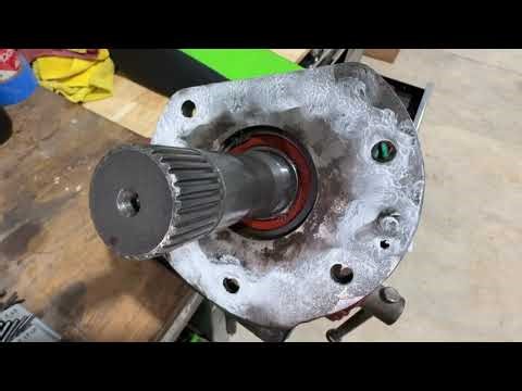 Changing the axle on a 620i John Deere Gator