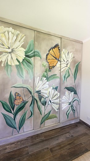 Mural sobre placard | Pinturas Eterna