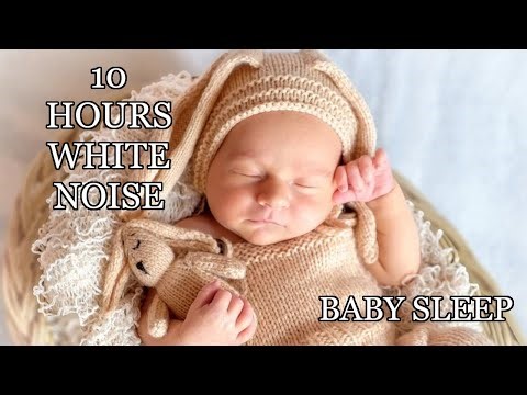 Calm Sleeping Sounds For Babies - White Noise - Sleep, Study, Focus, Soothe A Baby 10 Hours