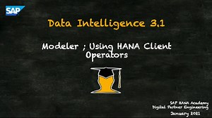 Data Intelligence 17 of 21 - SAP HANA Clients