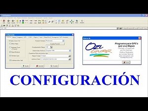 GPS:OZIEXPLORER 1/5 CONFIGURACIÓN (Configuration)
