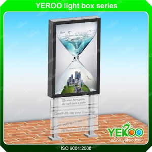[Hot Item] Outdoor Aluminum Profile Rotating Light Box Sign Advertising Mupis Display