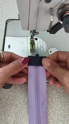 Diana Ulfa | Easy way to install a Zipper slider and stopper ❤️ #sewing_tips_and_trick_beginners #sewinghome #stitching #sewingtips #sewinghacks... | Instagram