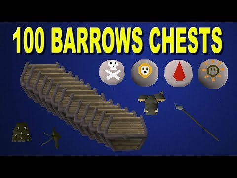 OSRS - Loot From 100 Barrows Chests!