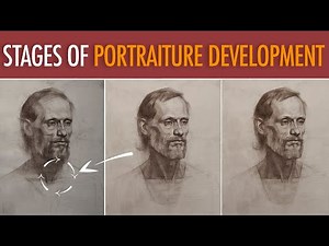 Stages of portraiture development (lecture and demo)