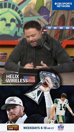 Gio's message to Jets fans that are angry about Sam Darnold winning a Super Bowl: | WFAN Sports Radio