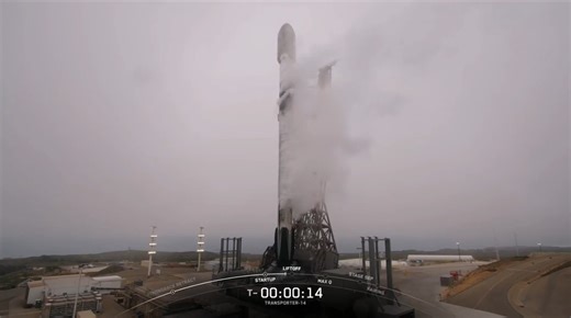 10K views · 227 reactions | A SpaceX Falcon 9 rocket launched 70 Transporter 14 mission payloads from California's Vandenberg Space Force Base on June 23, 2025 at 5:25 p.m. EDT (2125 GMT; 2:25 p.m. local California time). Full Story https://space-com.visitlink.me/GlHJnu "Transporter 14 is lofting microsats, cubesats and reentry capsules, including one that's carrying cremated remains and human DNA on a memorial mission," according to Space.com. Credit: SpaceX | Space.com | Facebook
