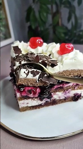 Chocolate Cherry Black Forest Cake