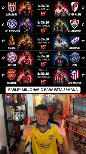 Parley millonario para hoy: mejores pronósticos y combinadas