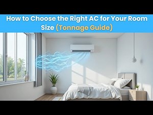 How to Choose the Right AC for Your Room Size (Tonnage Guide) #hvac #ac #acinstallation
