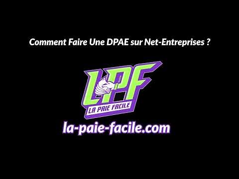 Comment Faire Une DPAE Sur Net-Entreprises ?
