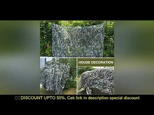 Hunting Camouflage Net Army Training Camo Netting Car Tent Awning Shade Mesh Forest Camouflage Net