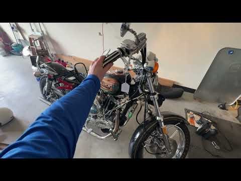 1979 Harley Davidson Sportster motorcycle