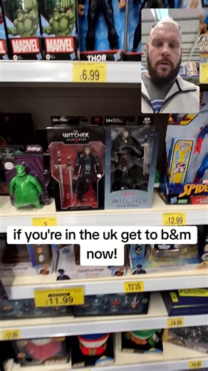 McFarlane The Witcher Figures Available at B&M