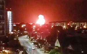 Russian Railways on fire