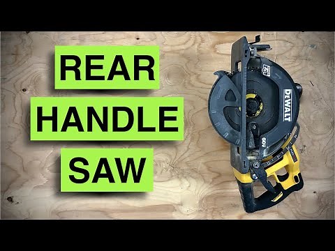 I understand why people love the Dewalt 7-1/4" rear handle Circular Saw DCS577
