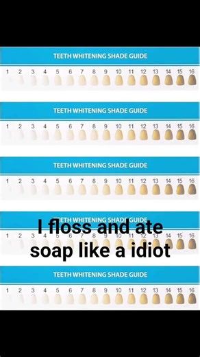 #teethwhitening is my teeth cooked or cleen