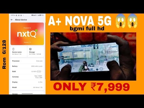 AI + NOVA: ₹7,999 Sasta Phone Me BGMI 120 FPS! Super Smooth Gameplay ⚡😱😱#bgmi