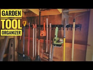 Garden Tool Organizer - How To Organize Your Garage Or Shed